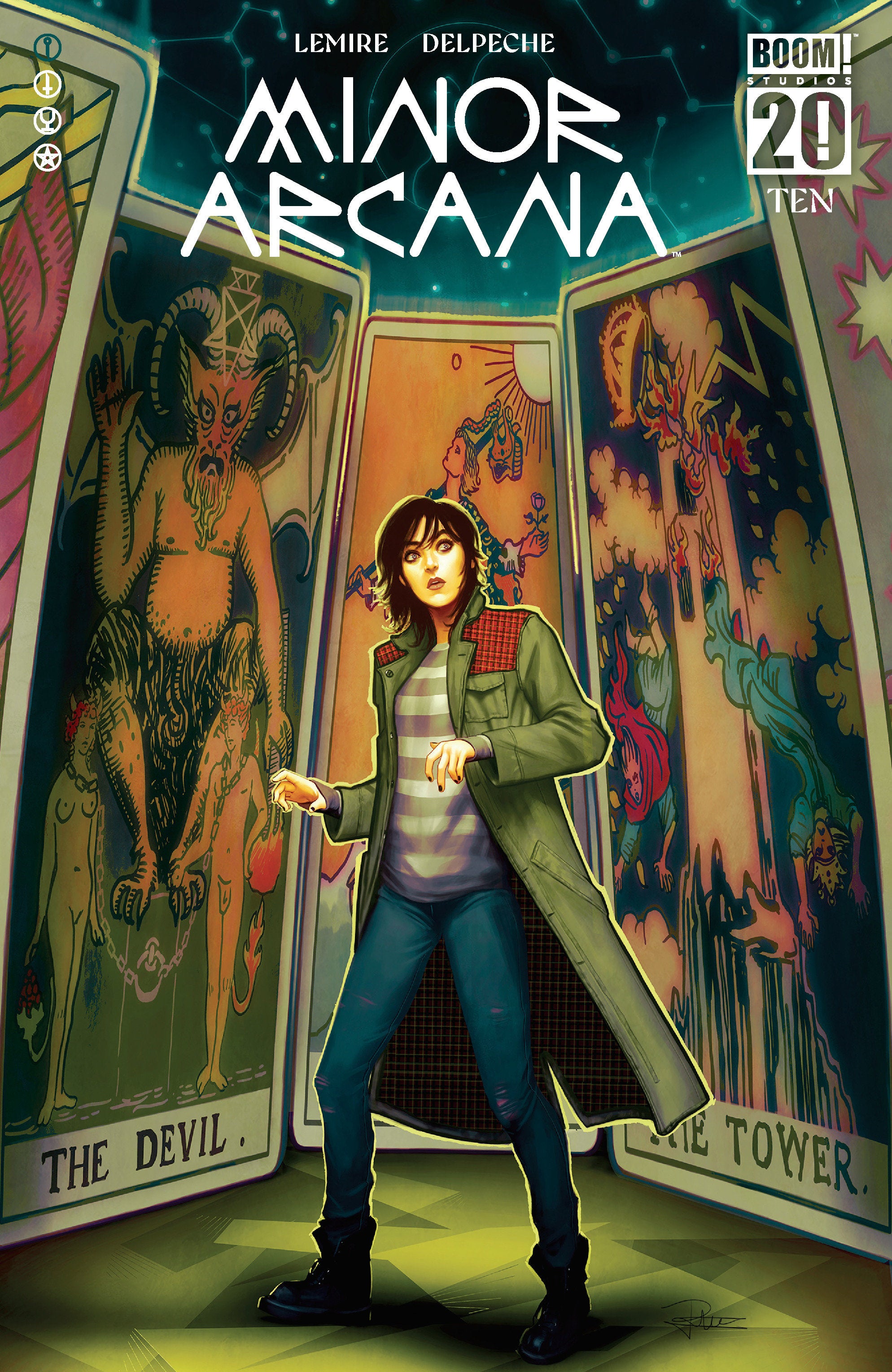 MINOR ARCANA #10 C BOOM 20TH ANNIVERSARY VARIANT (DRESSED, PUEBLA)