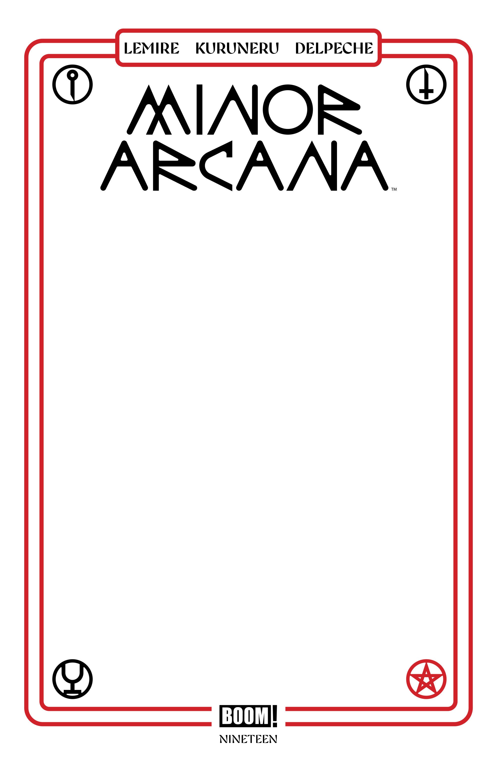 MINOR ARCANA #19 C BLANK SKETCH VARIANT