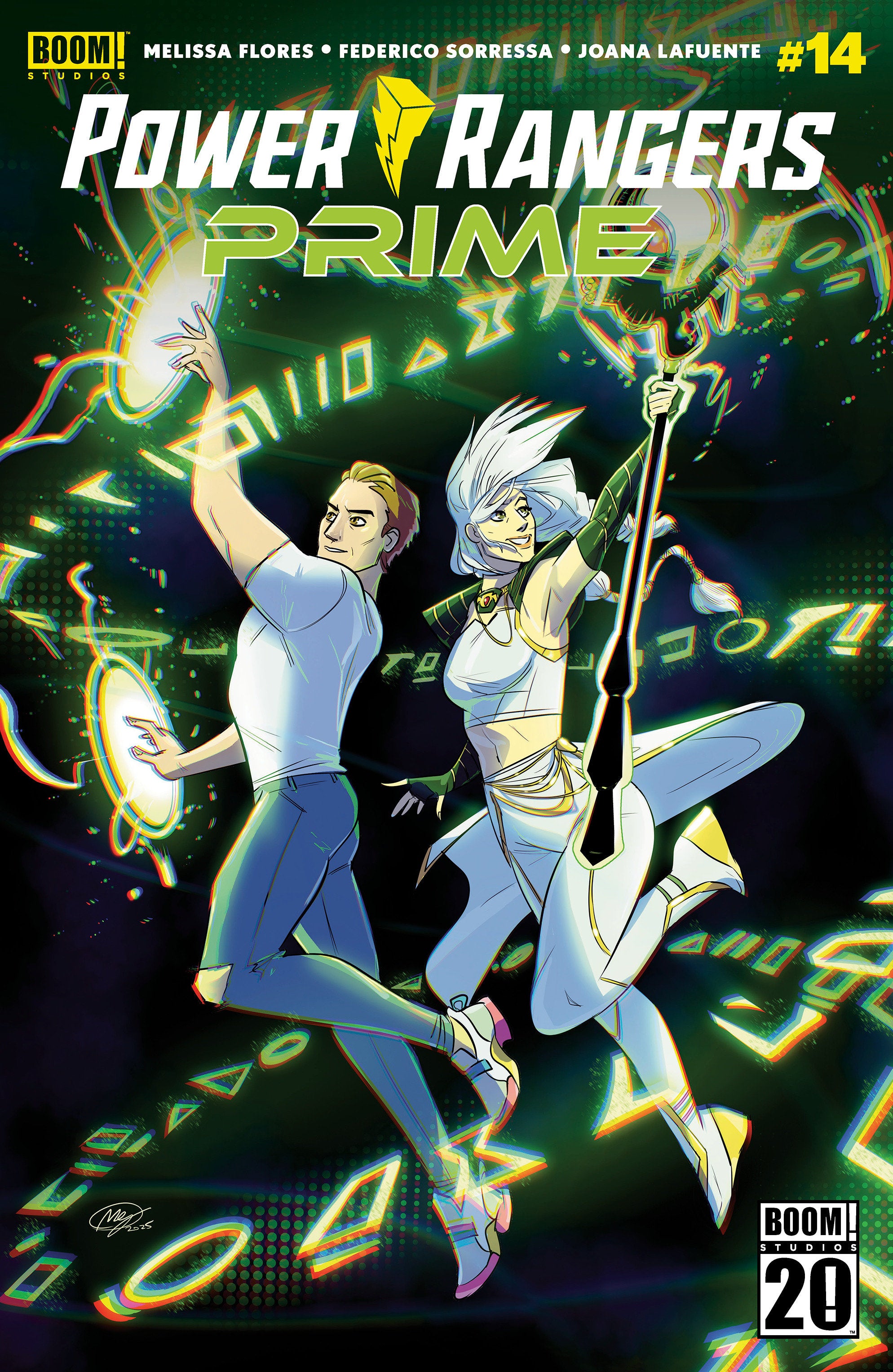 POWER RANGERS PRIME #14 B VARIANT (DRESSED, HUANG)