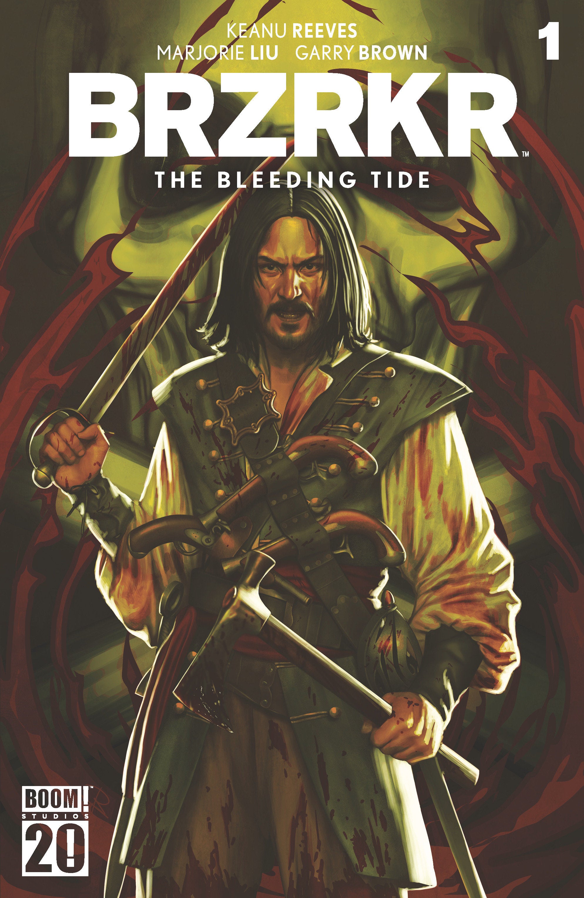 BRZRKR: THE BLEEDING TIDE #1 E VARIANT (DRESSED, FOIL, PUEBLA)