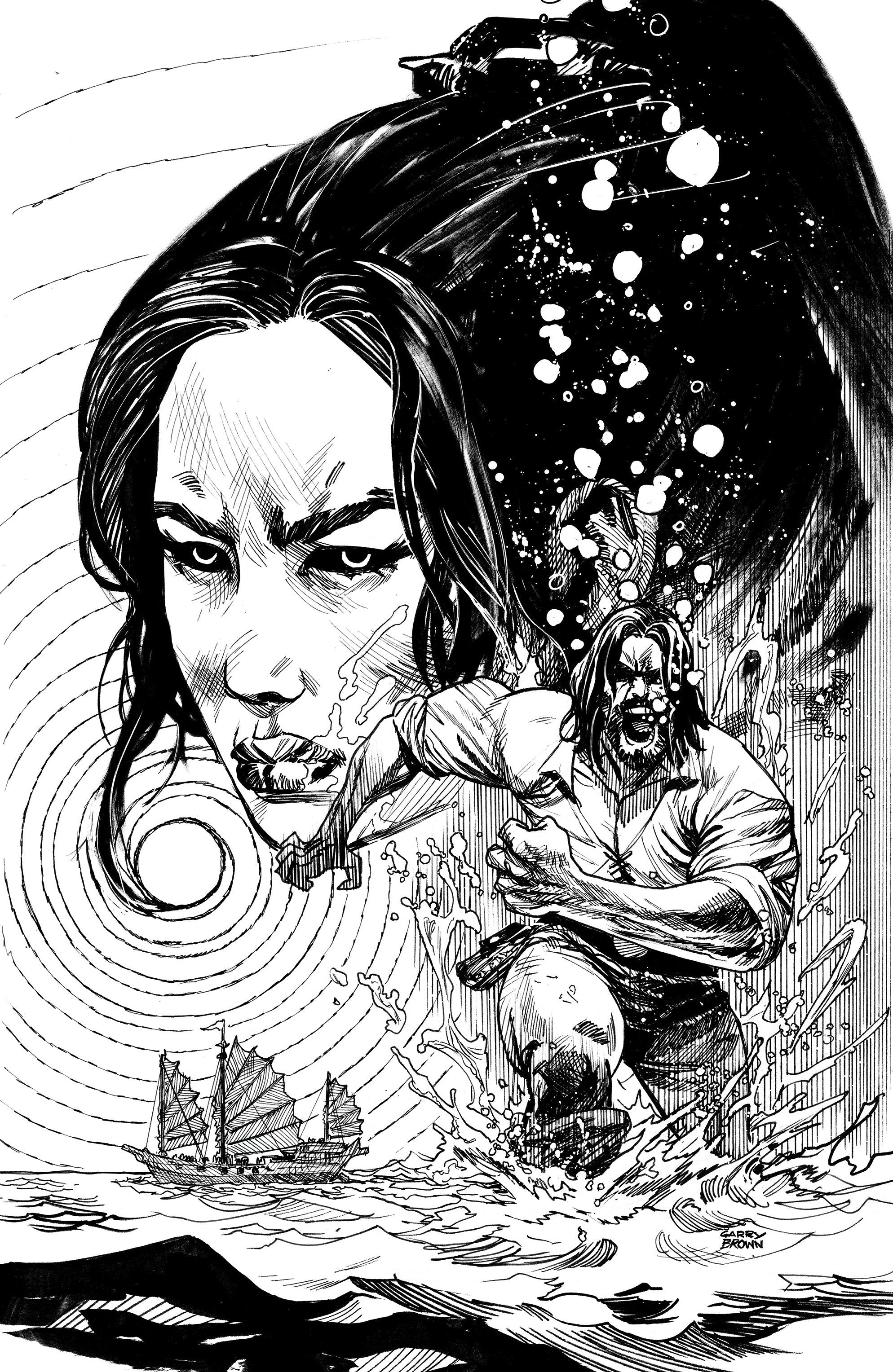 BRZRKR: THE BLEEDING TIDE #1 L UNLIMITED VAR (FULL ART, BROWN)