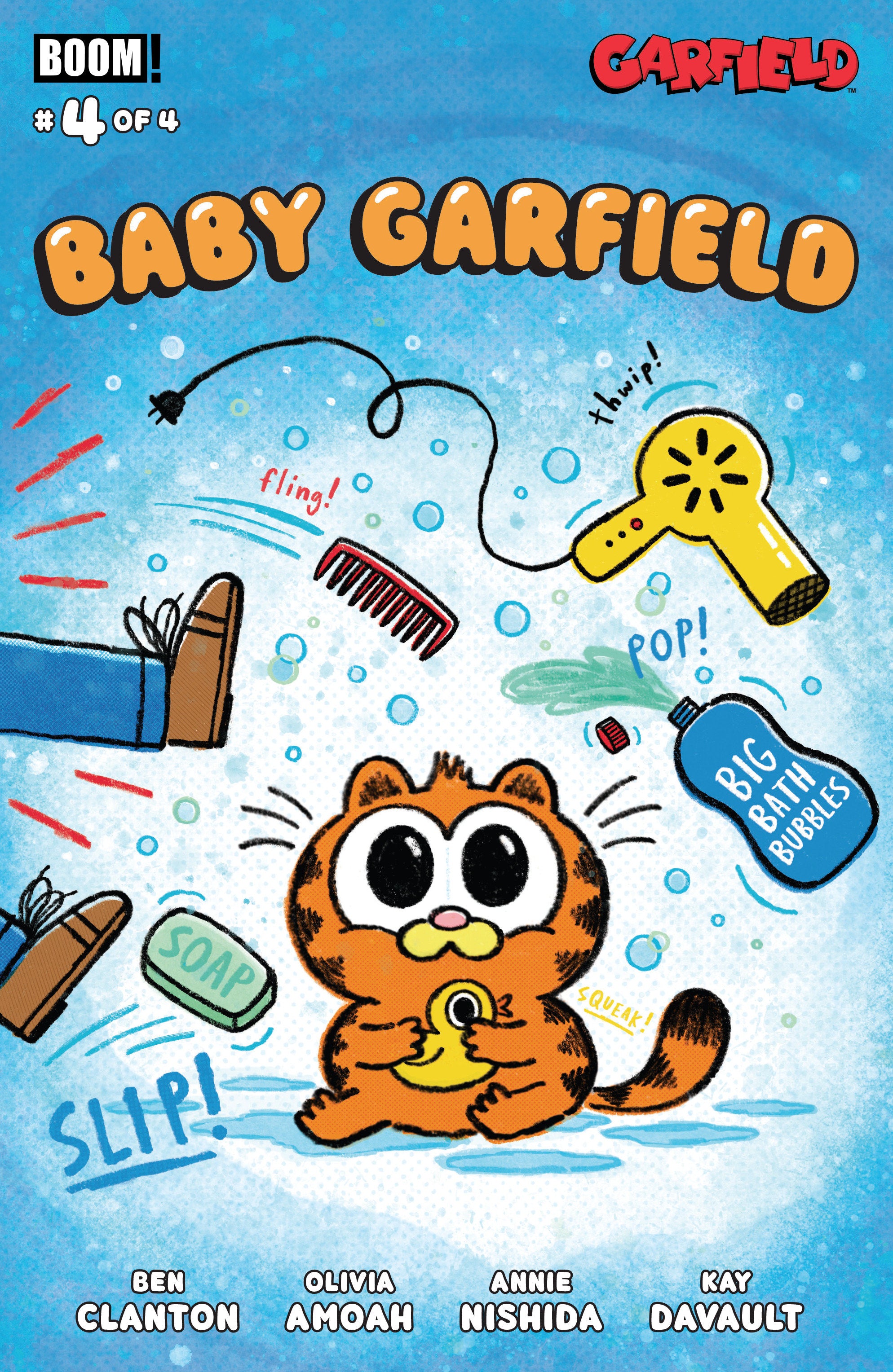 BABY GARFIELD #4 B VARIANT (DRESSED, CLANTON)