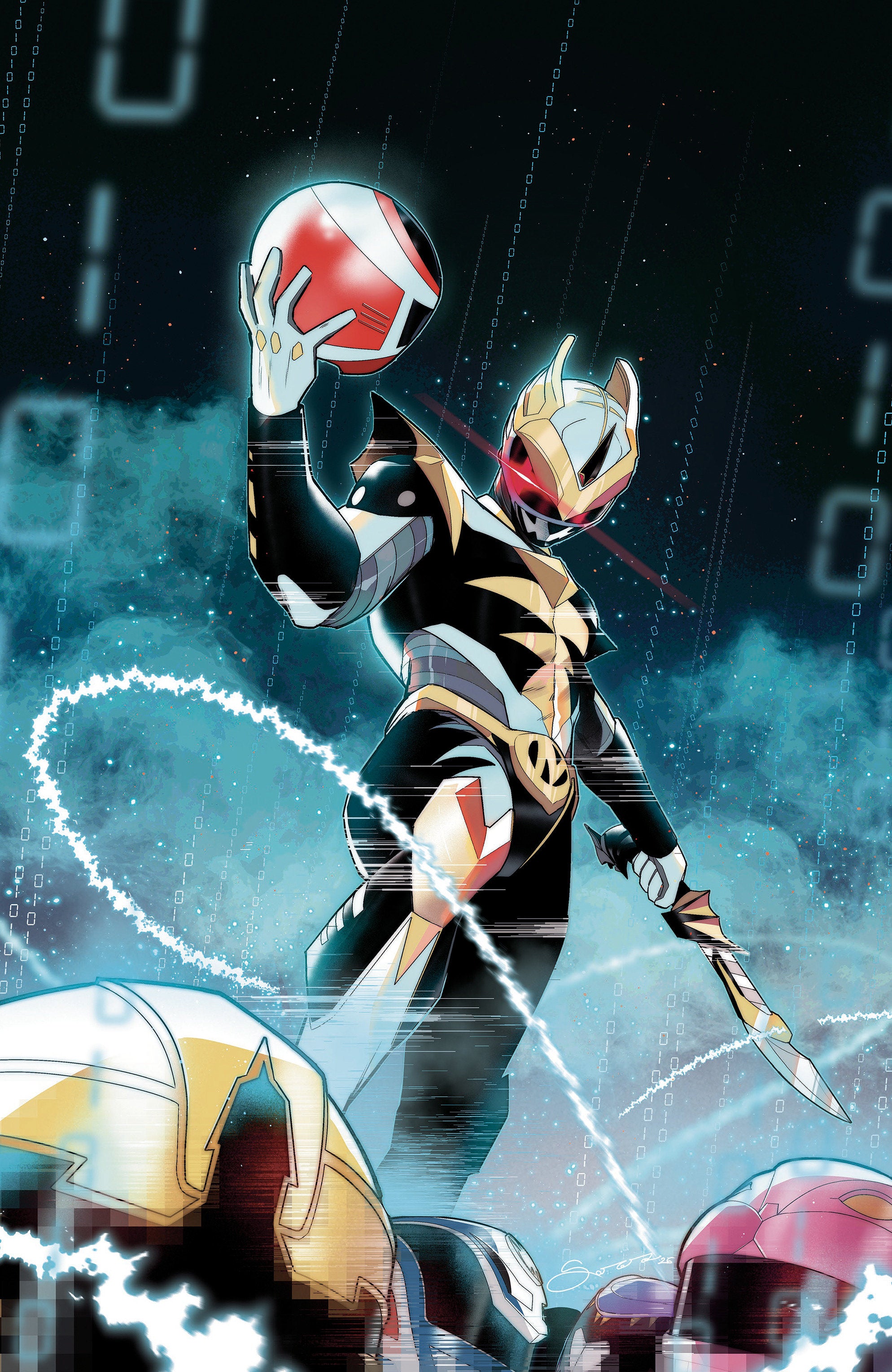POWER RANGERS UNLIMITED #2 D FOIL VARIANT (FULL ART, FOIL, SORRESSA)