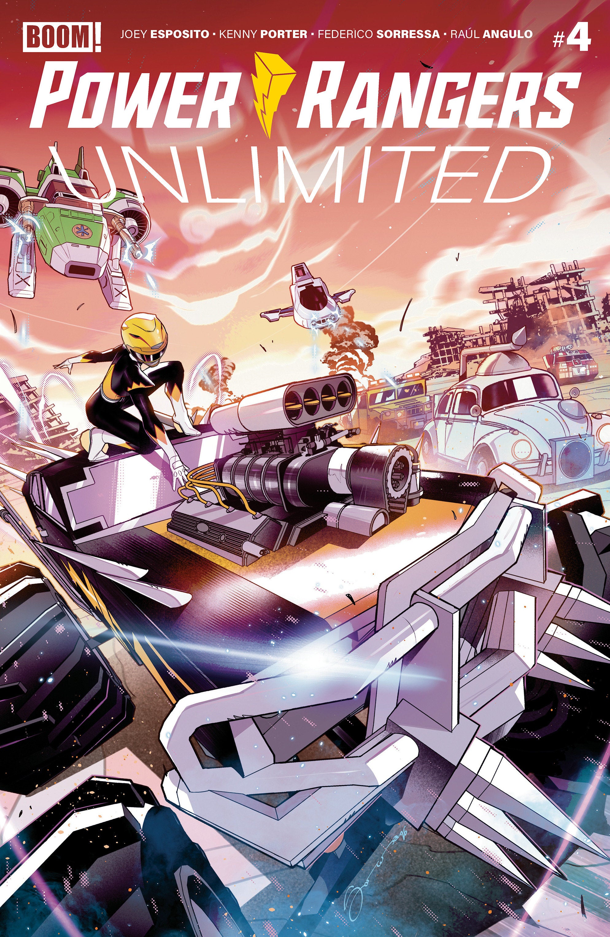 POWER RANGERS UNLIMITED #4 A MAIN (DRESSED, SORRESSA)