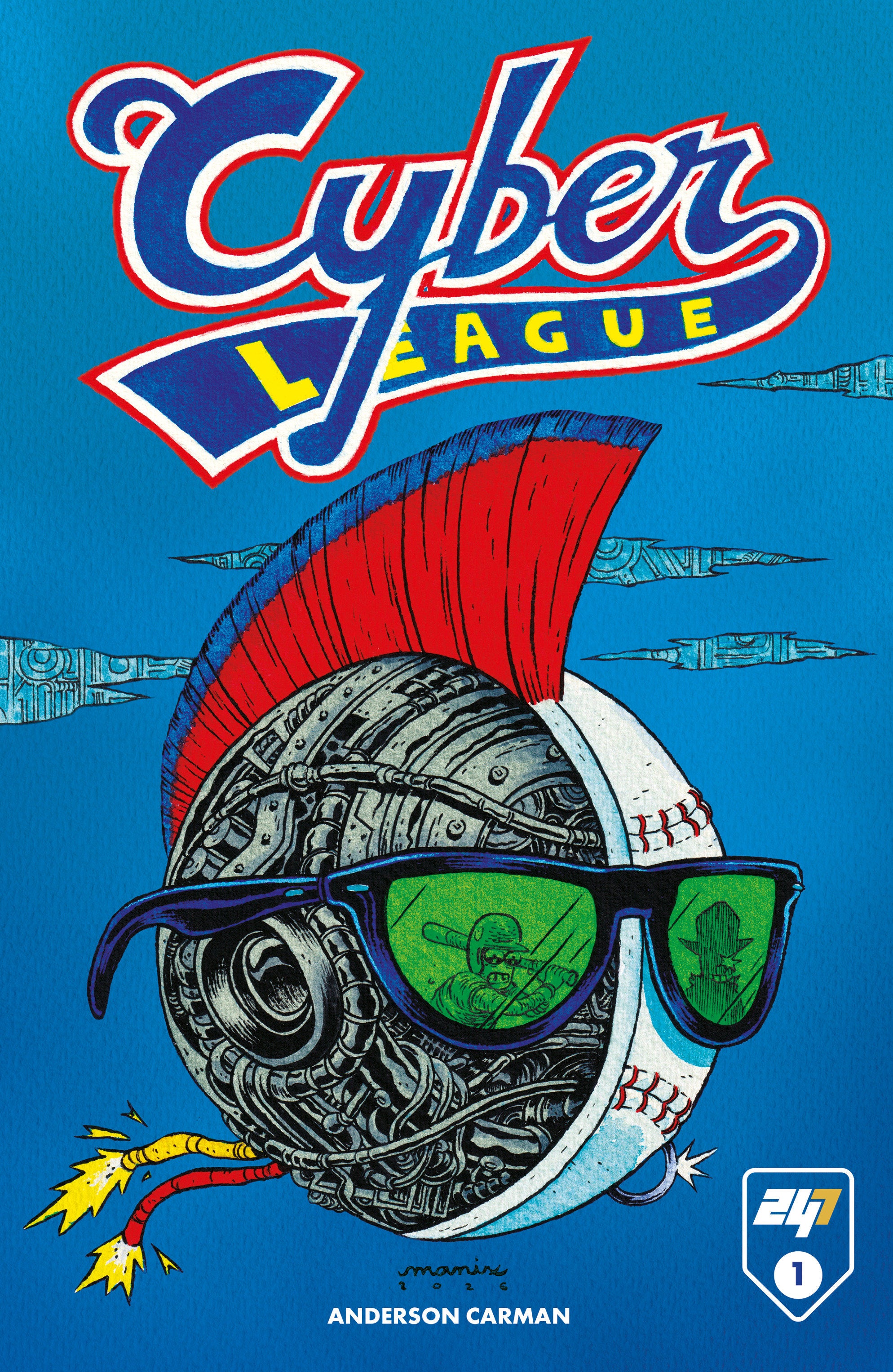 247 COMICS PRESENTS / SPOTLIGHT #1 COVER B - CYBER LEAGUE MANGA VAR