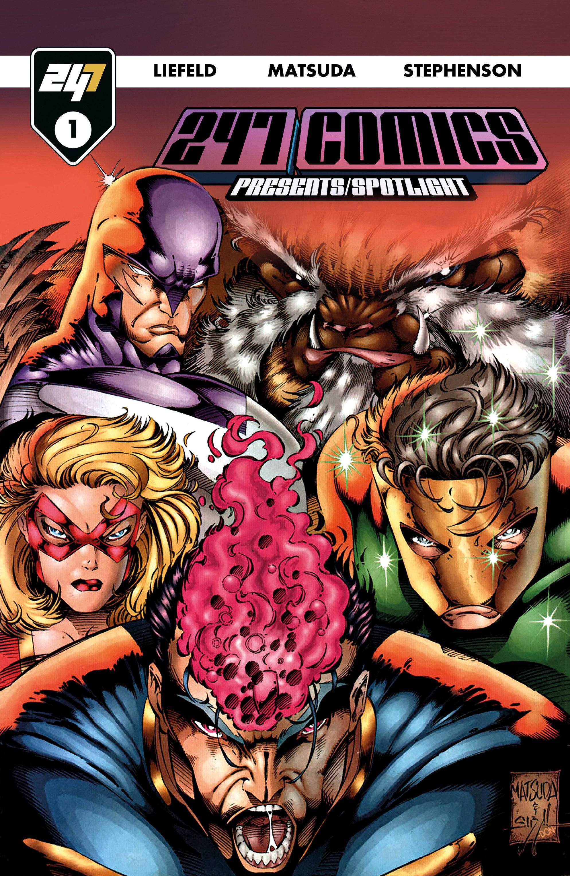 247 COMICS PRESENTS / SPOTLIGHT #1 COVER E - NEWMEN