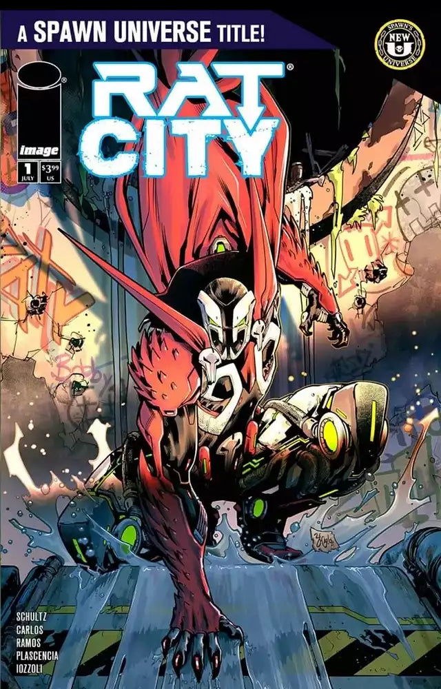 SPAWN RAT CITY #1 Fourth Printing