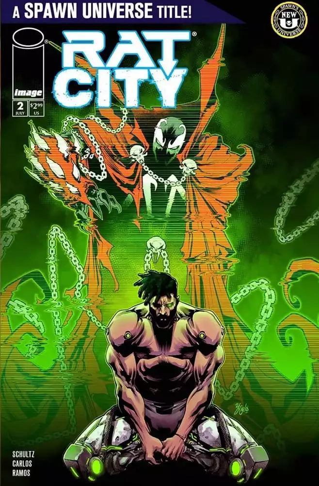 SPAWN RAT CITY #2 Second Printing