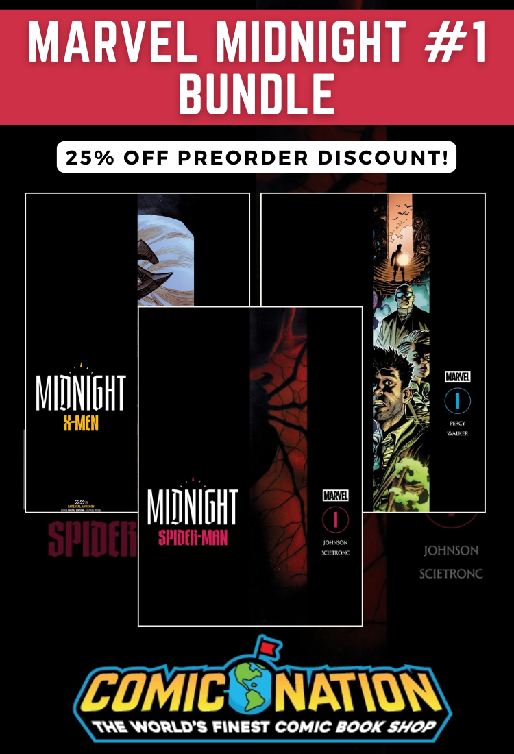 MIDNIGHT COVER A BUNDLE: SPIDER-MAN, FANTASTIC FOUR, X-MEN