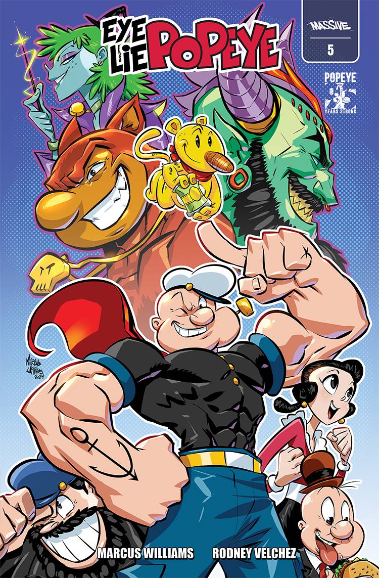 EYE LIE POPEYE #5 (OF 5) CVR C MICHAEL CALERO VIDEO GAME HOMAGE VAR