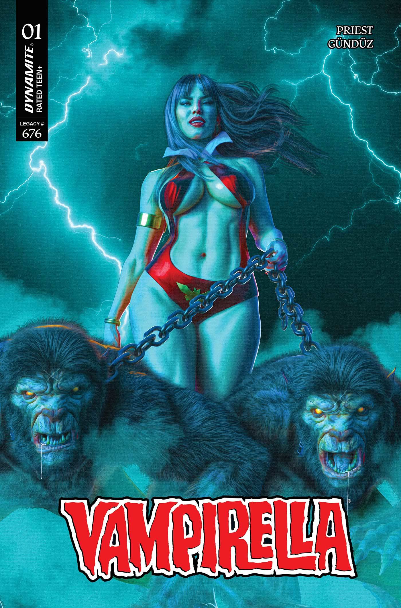 VAMPIRELLA (2025) #1 CVR Y FOC BONUS SPEARS FOIL