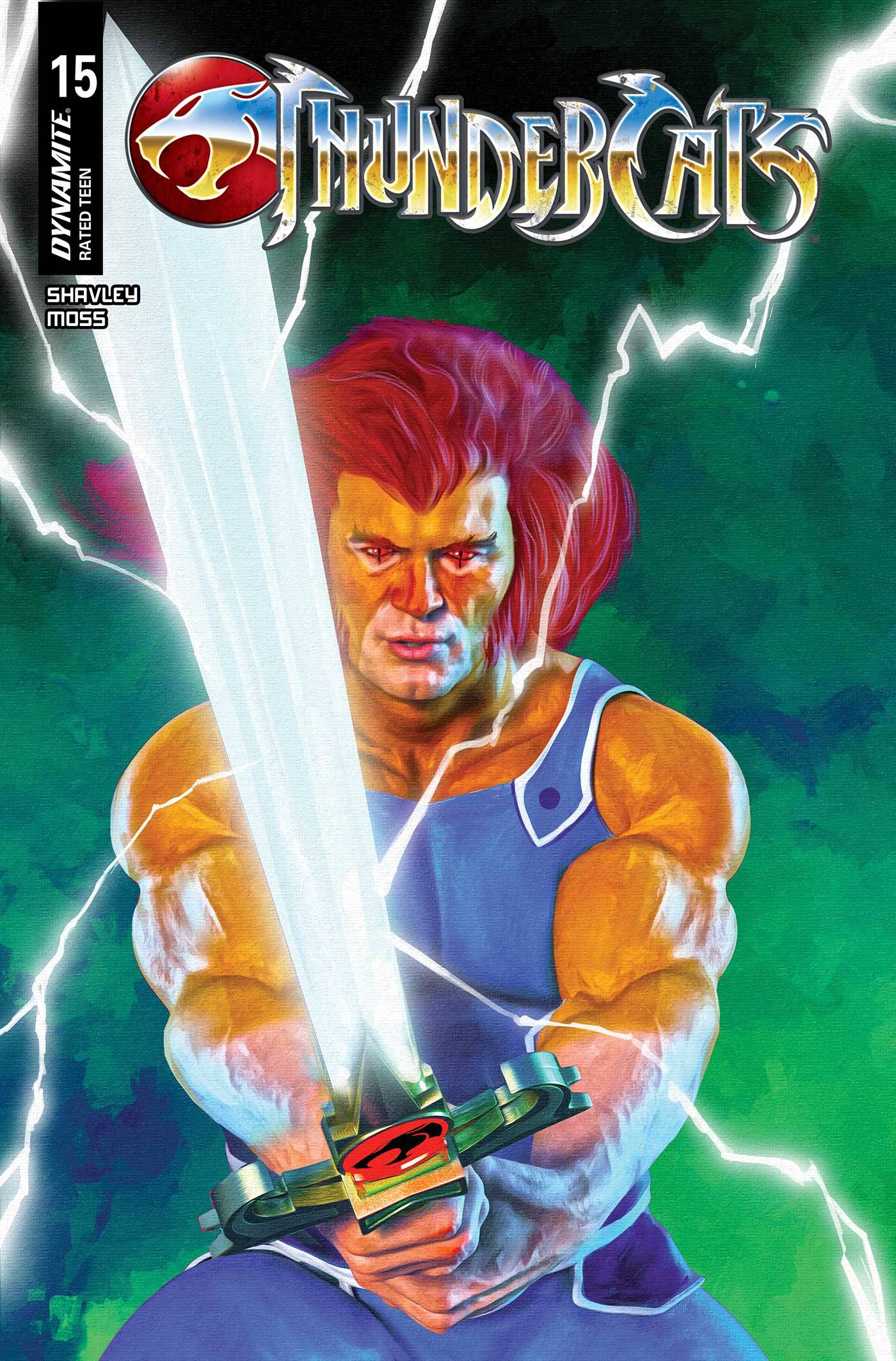THUNDERCATS #15 CVR U FOC BONUS SPEARS GREEN ORIGINAL
