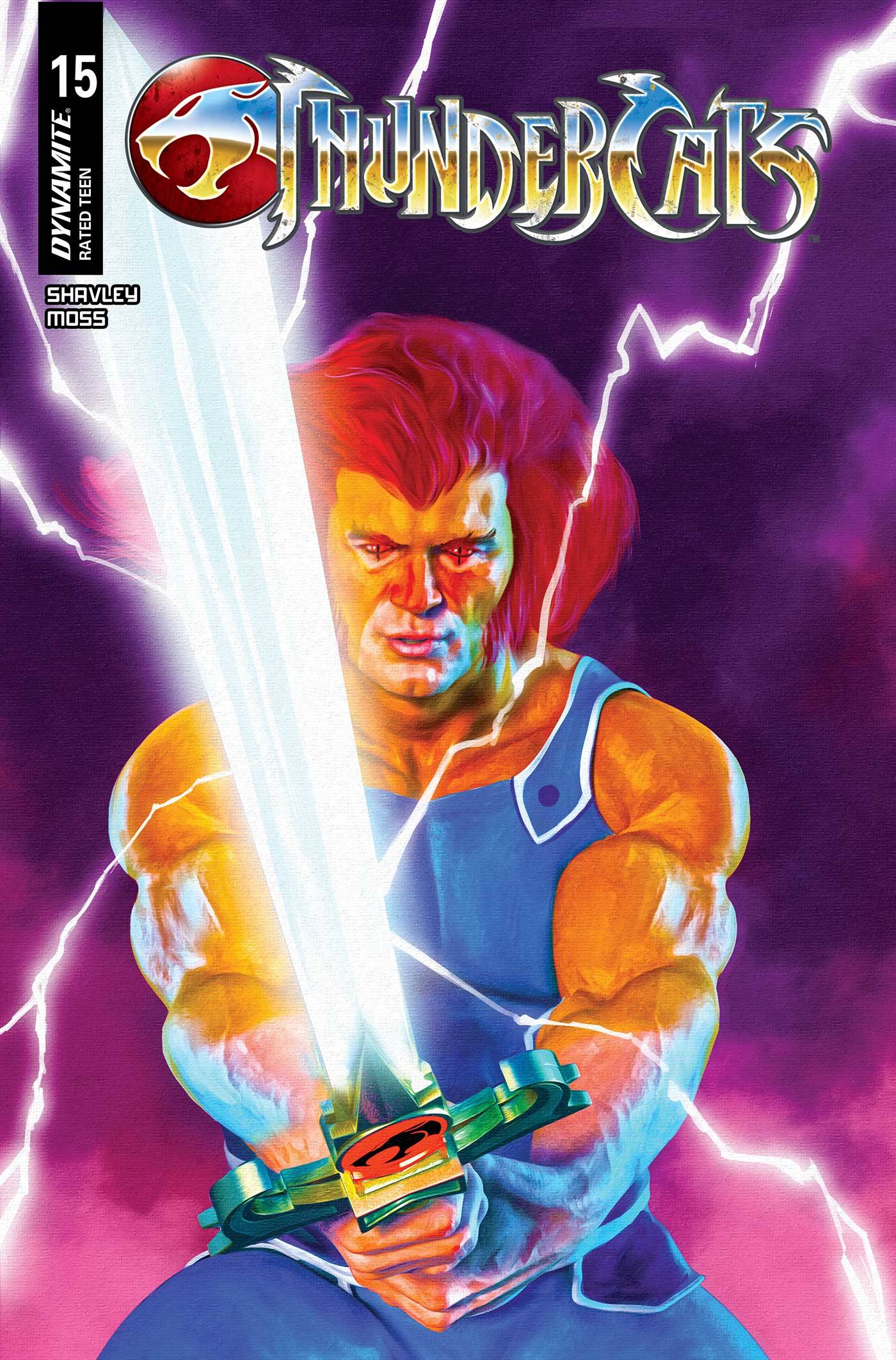 THUNDERCATS #15 CVR V FOC BONUS SPEARS PURPLE BKGR