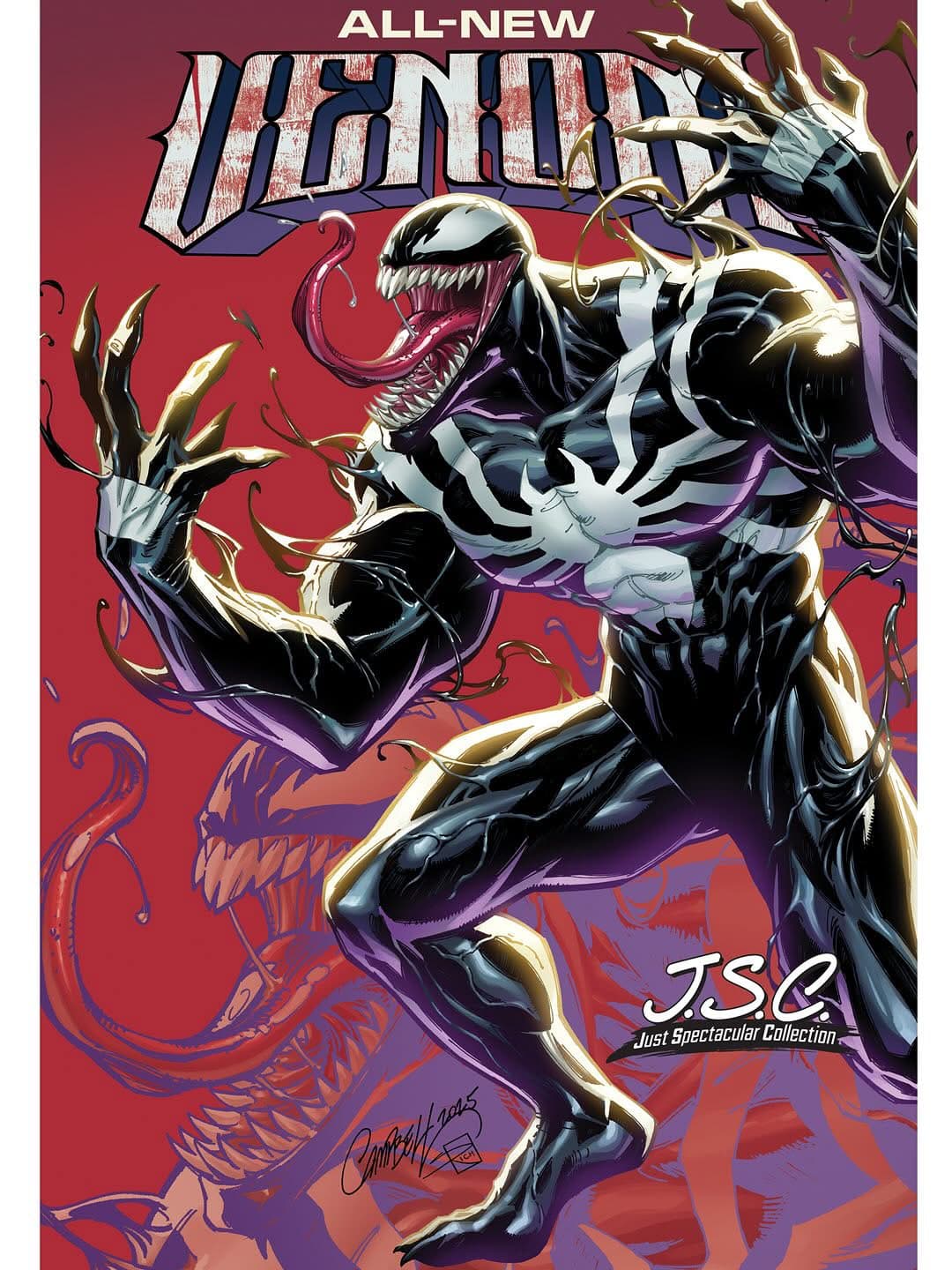 ALL-NEW VENOM #9 J. SCOTT CAMPBELL VARIANT