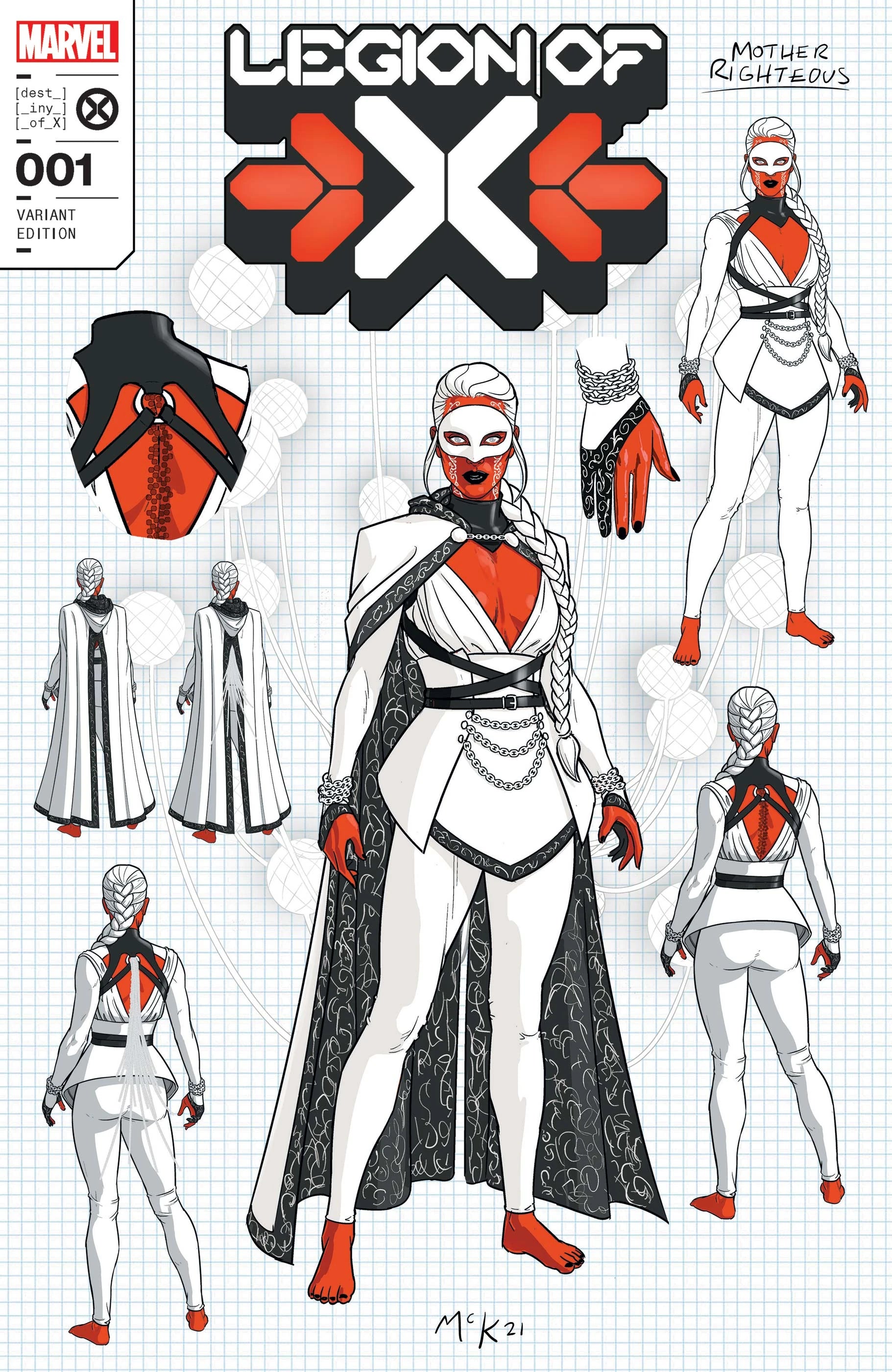 LEGION OF X #1 MCKELVIE DESIGN VARIANT