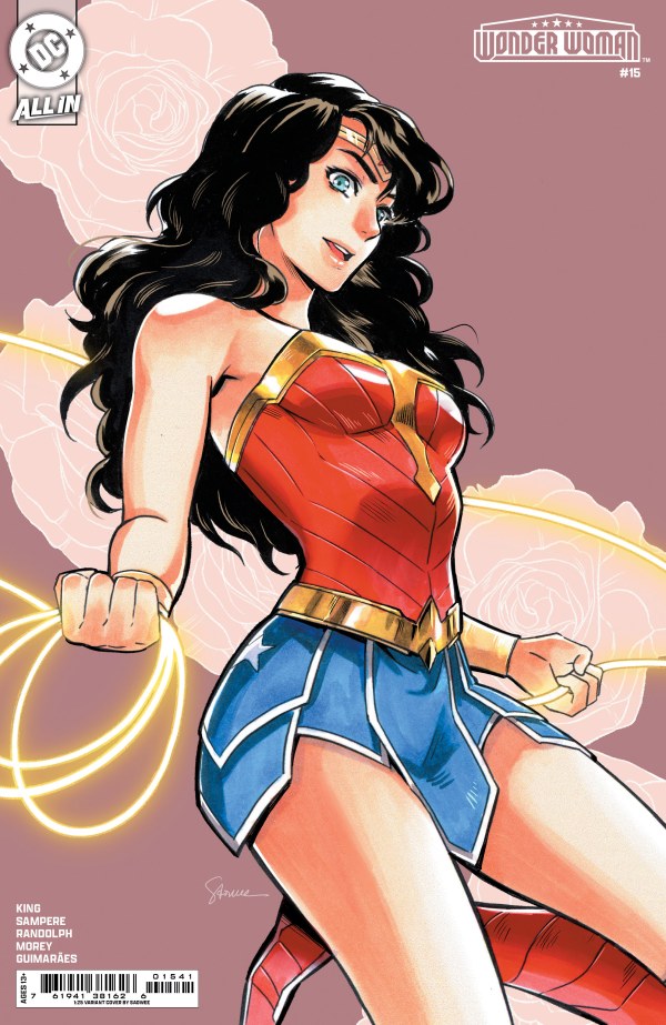 WONDER WOMAN #15 COVER D 1:25 SAOWEE CARD STOCK VARIANT