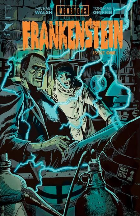 UNIVERSAL MONSTERS FRANKENSTEIN #1 (OF 4) Cover C 1:10 Francesco Francavilla Connecting Variant