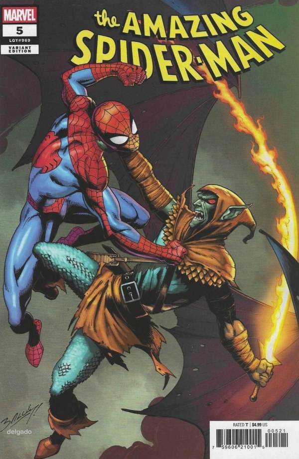 AMAZING SPIDER-MAN #5 MARK BAGLEY SPOILER VARIANT