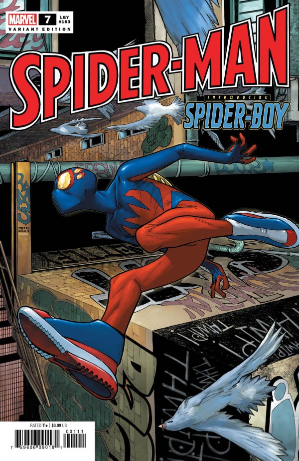 SPIDER-MAN #7 RAMOS TOP SECRET SPOILER VARIANT