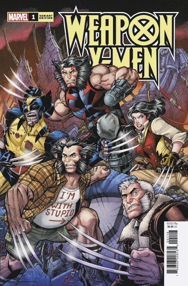 WEAPON X-MEN #1 1:25 Nick Bradshaw Variant