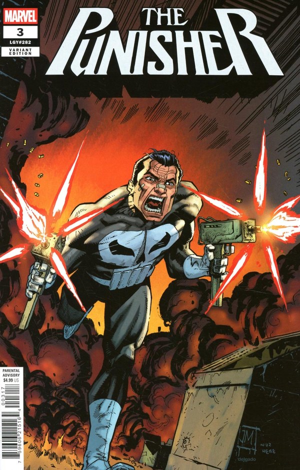 PUNISHER #3 1:25 JUSTIN MASON VARIANT