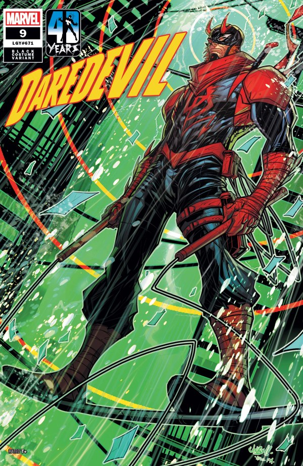 DAREDEVIL #9 JONBOY MEYERS BLACK COSTUME VARIANT