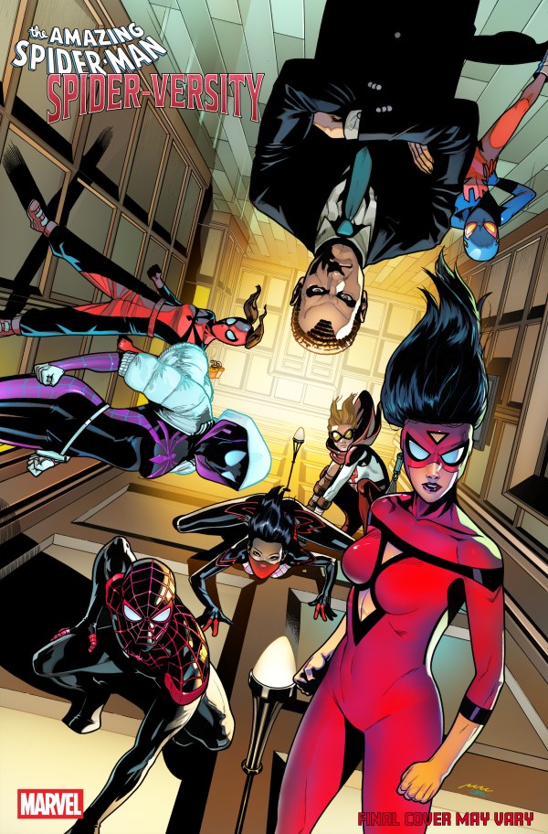 AMAZING SPIDER-MAN: SPIDER-VERSITY #1 PERE PEREZ FOIL VARIANT