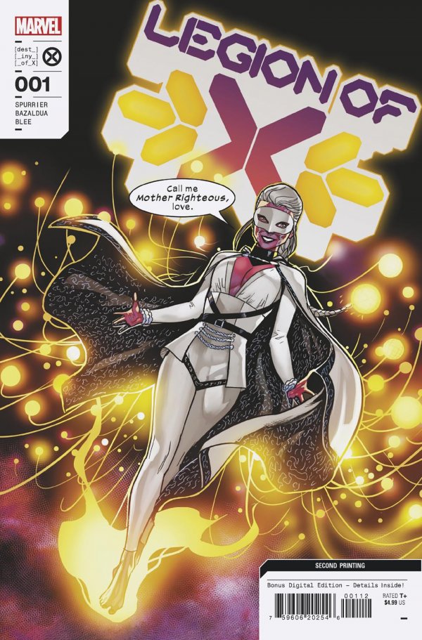 LEGION OF X #1 2ND PRINTING