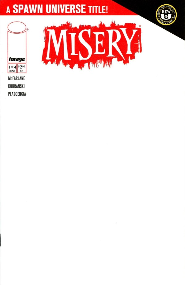 MISERY #1 (OF 4) CVR C BLANK SKETCH VAR