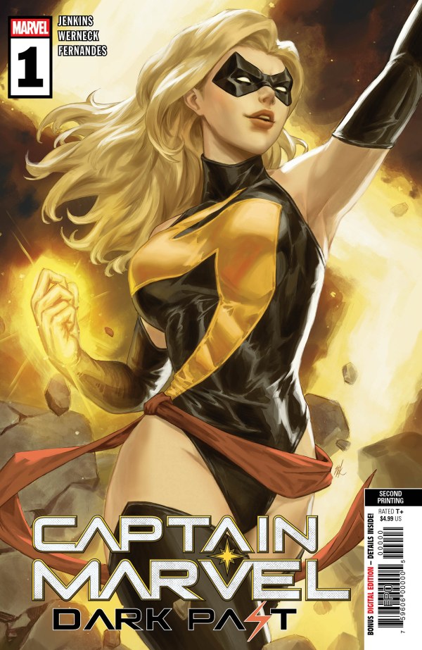 CAPTAIN MARVEL: DARK PAST #1 EJIKURE 2ND PRINTING VARIANT