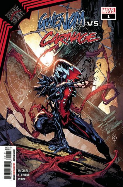 KING IN BLACK: GWENOM VS CARNAGE 1 COVER A KEN LASHLEY 2021