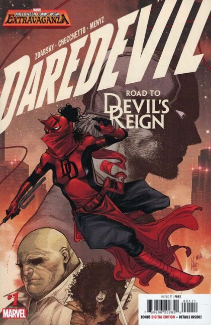 HALLOWEEN COMIC BOOK EXTRAVAGANZA: DAREDEVIL 1 COVER MAIN COVER 2021