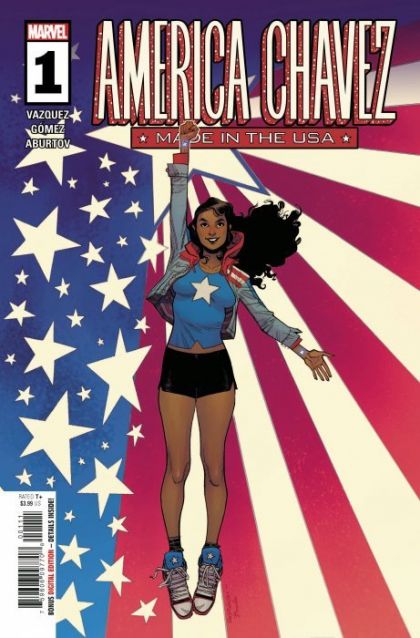 AMERICA CHAVEZ: MADE IN THE USA 1 COVER A SARA PICHELLI 2021
