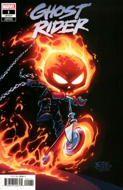 GHOST RIDER 1 COVER G SKOTTIE YOUNG VARIANT 2022