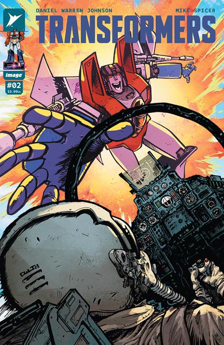 TRANSFORMERS #2 CVR A DANIEL WARREN JOHNSON & MIKE SPICER 1ST PRINT