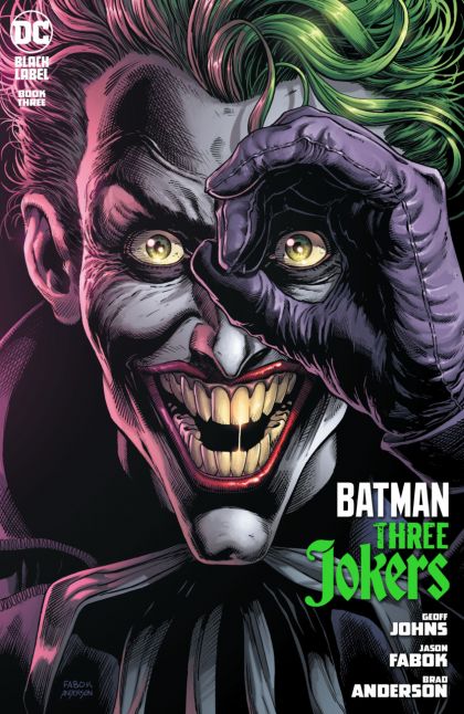 BATMAN: THREE JOKERS 3 COVER A JASON FABOK 2020