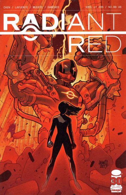 RADIANT RED 1 COVER A DAVID LAFUENTE 2022