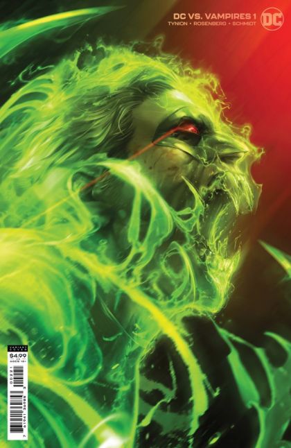 DC VS. VAMPIRES 2 COVER B FRANCESCO MATTINA CARD STOCK VARIANT 2021