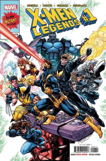 X-MEN LEGENDS 1 COVER A BRETT BOOTH 2021