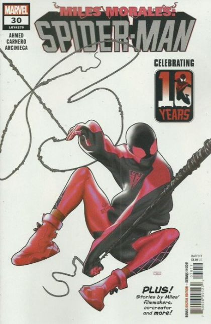 MILES MORALES: SPIDER-MAN 30 COVER A TAURIN CLARKE WRAPAROUND 2021