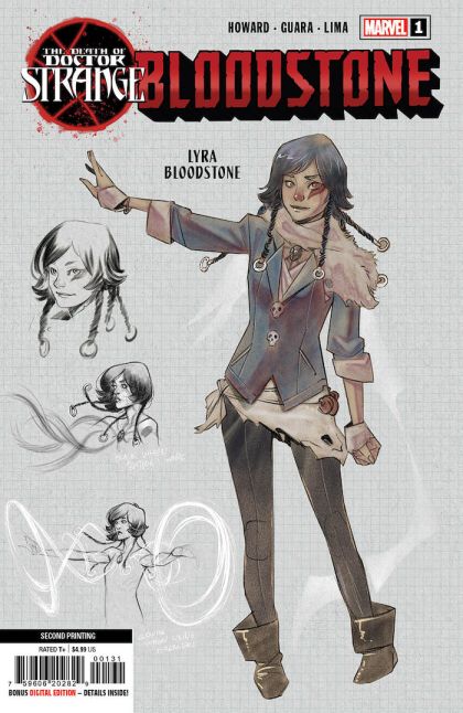 DEATH OF DOCTOR STRANGE: BLOODSTONE 1 COVER D 2ND PRINTING 2022