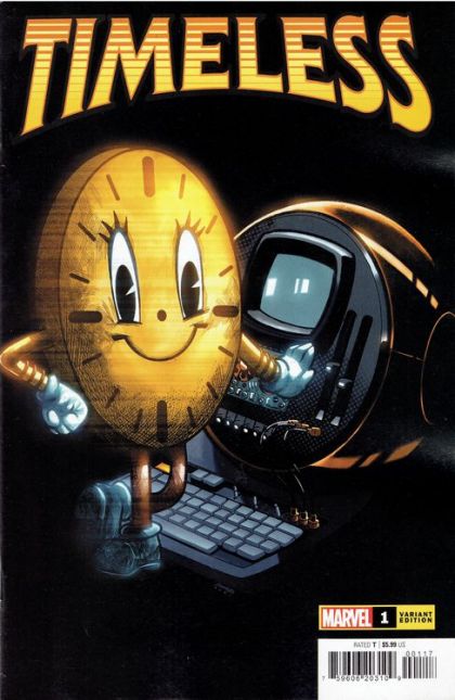 TIMELESS 1 COVER K HUMBERTO RAMOS MISS MINUTES VARIANT 2021