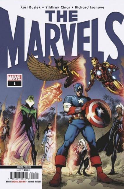 MARVELS 1 COVER I 2ND PRINTING 2021