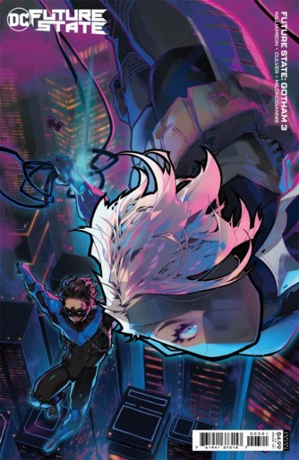 FUTURE STATE: GOTHAM 3 COVER B VARIANT ROSE BESCH CARD STOCK 2021