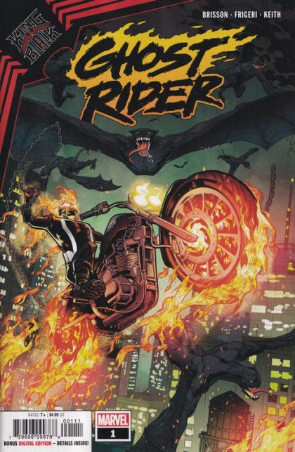 KING IN BLACK: GHOST RIDER 1 COVER A WILL SLINEY 2021