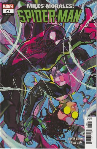 MILES MORALES: SPIDER-MAN 27 COVER B VARIANT ROSE BESCH SPIDER-MAN VILLAINS 2021
