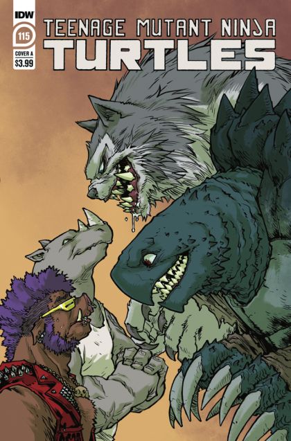 TEENAGE MUTANT NINJA TURTLES 115 COVER A SOPHIE CAMPBELL 2021