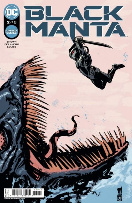 BLACK MANTA 2 COVER A VALENTINE DE LANDRO 2021