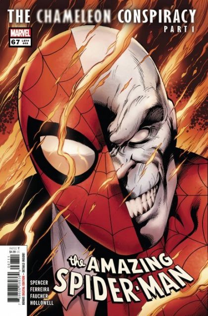 AMAZING SPIDER-MAN 67 COVER A MARK BAGLEY 2021