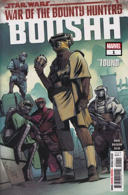STAR WARS: WAR OF THE BOUNTY HUNTERS - BOUSHH 1 COVER A MAHMUD ASRAR 2021
